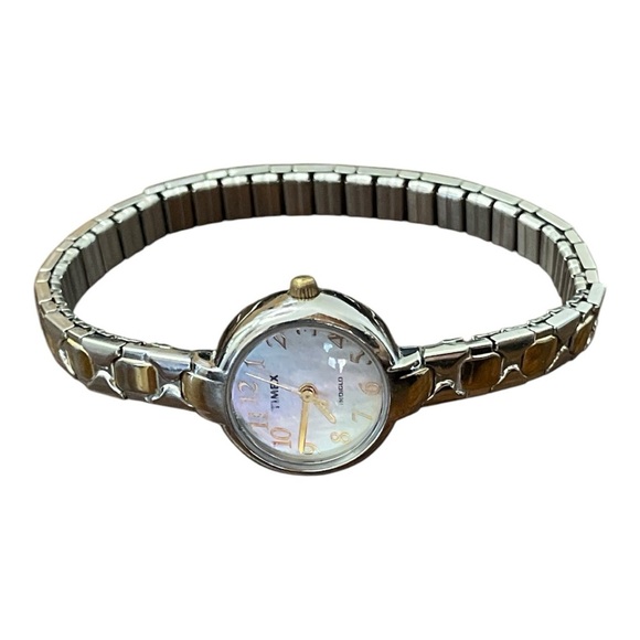 Timex Two-Tone Women's Watch - Untested, Needs Battery - Picture 1 of 4
